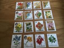Wyspy Cooka 1967 kwiaty używane