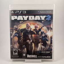 Payday 2 (Sony PlayStation 3, 2013) PS3 Complete CIB W/ Manual - Tested