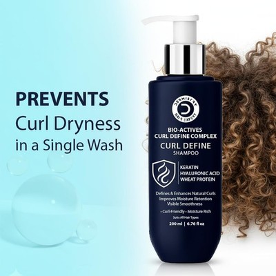 Dermistry Curl Define Complex Curl Defining Enhancement Retention Shampoo 200ml