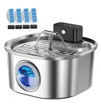 VOLUAS Automatic Pet Water Fountain Wireless Sensor NEW