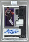 Kristaps Porzingis 2019 Panini One and One Dual GU Jersey Patch Auto 79/99