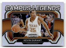 2024 Panini Prizm Draft Picks #3 Kevin Durant Campus Legends Prizms Silver