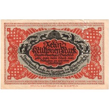 [#293437] Germany, Bielefeld, 10 Millionen Mark, 1923-09-09, AU
