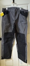 Ski-Doo Mens XL Garage Multi-Pants Gray Black Anti-Tear Adjustable Work Ride NEW