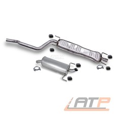 SCHALLDÄMPFER AUSPUFFANLAGE FÜR OPEL ZAFIRA FAMILY B A05 1.9 CDTI BJ 05-15