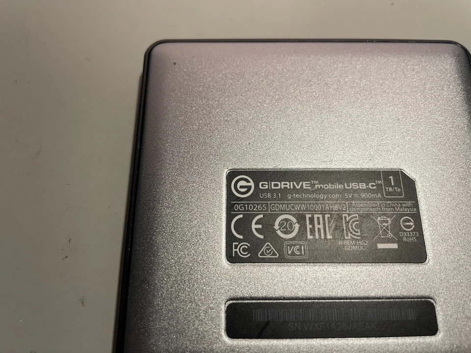 G DRIVE MOBILE USB-C 0G10265 1TB EXTERNAL *SE - Image 3 of 3