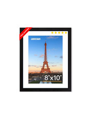 8x10 Picture Frame 1 Pack, Photo Frame with HD Plexiglass, Display Pictures