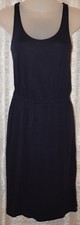 Women's Old Navy Dark Blue Sleeveless Slip On Stretchy Dress Size XS