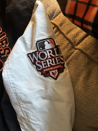 2010 Official MLB San Francisco Giants World Champ Size Xxl 2xl Rare Jacket Coat - Picture 2 of 4
