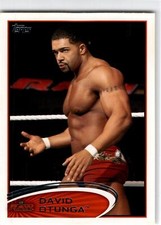 2012 Topps WWE #69 David Otunga