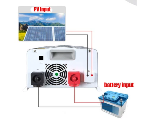 Inversor híbrido solar 2000W 12V 24V 48V controlador MPPT de onda sinusoidal pura fuera de la red - Imagen 13 de 20