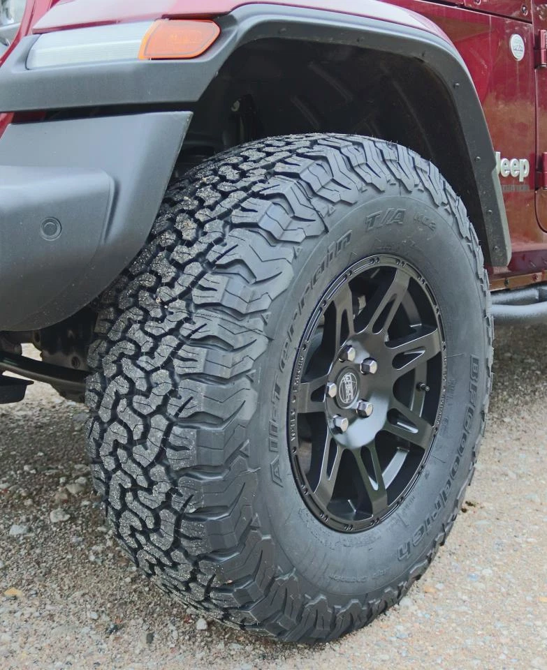 Kompletträder 17" + TÜV-Teilegutachten passend für Jeep Wrangler JL Sahara Sport - Bild 2 von 4