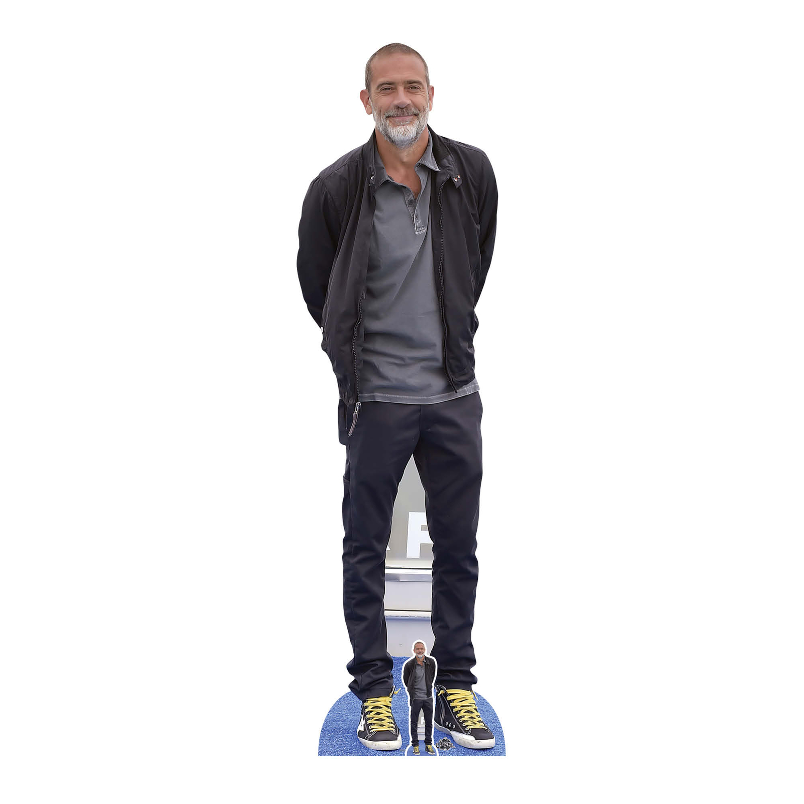 Jeffrey Dean Morgan Lifesize Cardboard Cutout with Free Mini Standee
