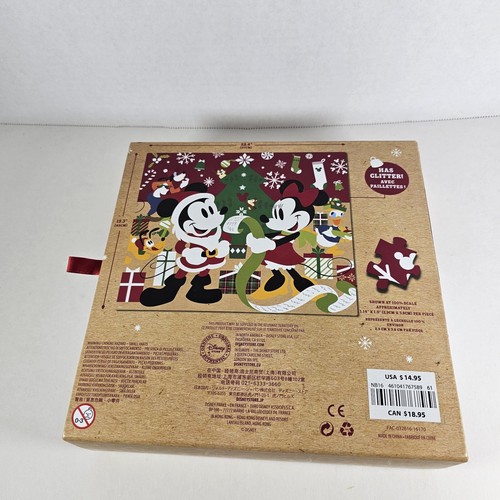 Disney Store Minnie e Topolino Puzzle di Natale 500 pezzi 2016 - Foto 2 di 3