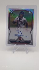 2023 Bowman  Prospect Autographs Jorge Burgos #CPA-JBG Chrome Refractor /499