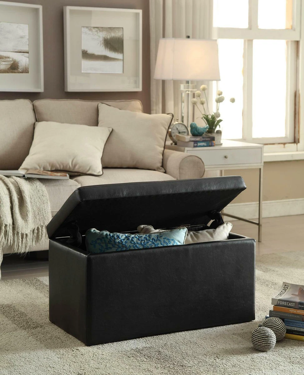 Hinged ottoman deals