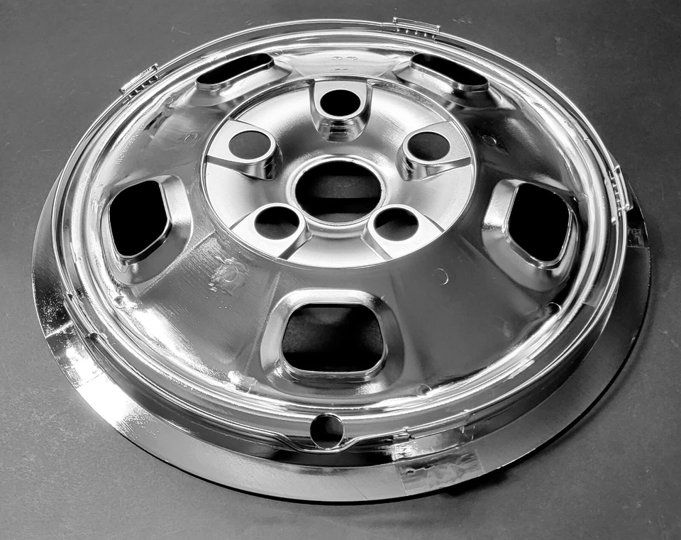 One Wheel Skin Cover 2013-2018 Dodge Ram 1500 17" 5 Slot Chrome Plated # IMP-88X Foto 3 de 4