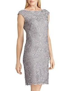 lauren ralph lauren scalloped lace dress