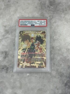 PSA 10 Bardock Origin of the Legend God Rare BT18-148 Dragon PSA 10 Bardock Origin of the Legend God Rare BT18-148 Dragon