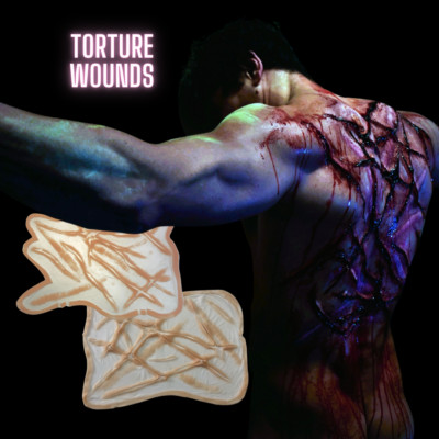 The Torture Wounds Set | Silikonprothesen | SFX Make Up