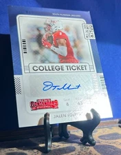 2022 Chronicles Contenders DP Jalen Tolbert Auto CCT-JTO Ticket Rookie SP