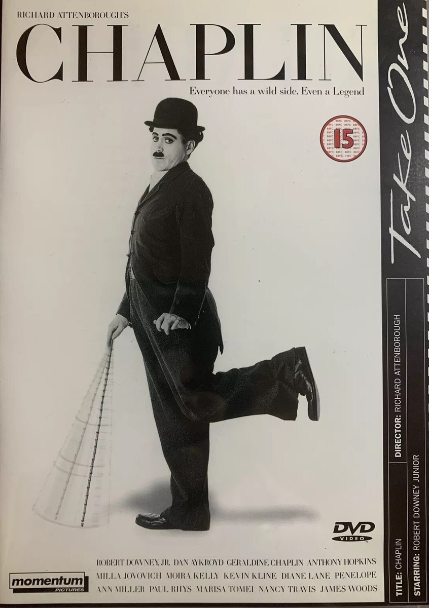 DVD NEW: Chaplin - 1992 Biographical Comedy-Drama, Reg 2, Charlie
