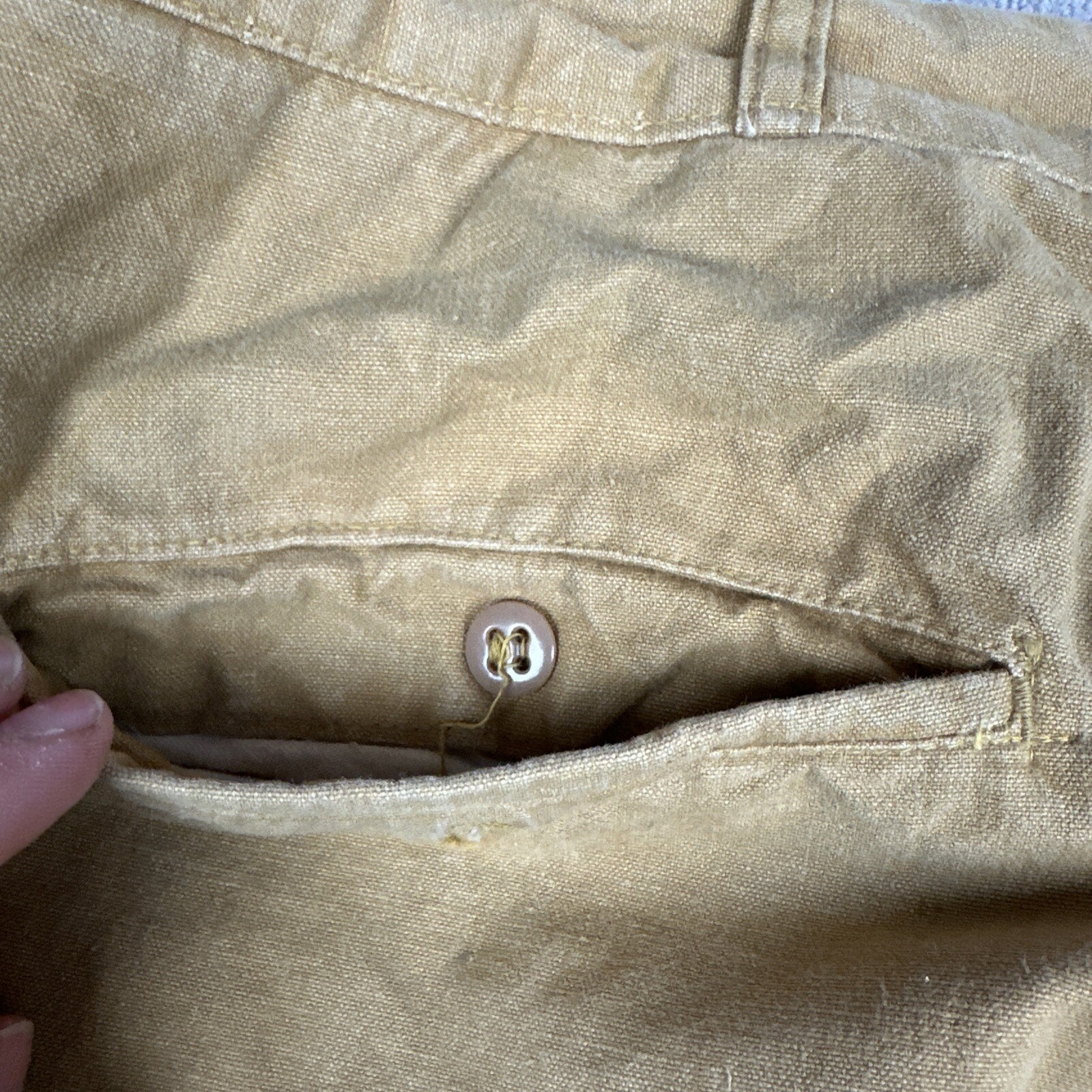 Vintage REDHEAD Bone Dry Canvas Brush Hunting Pants 36x28
