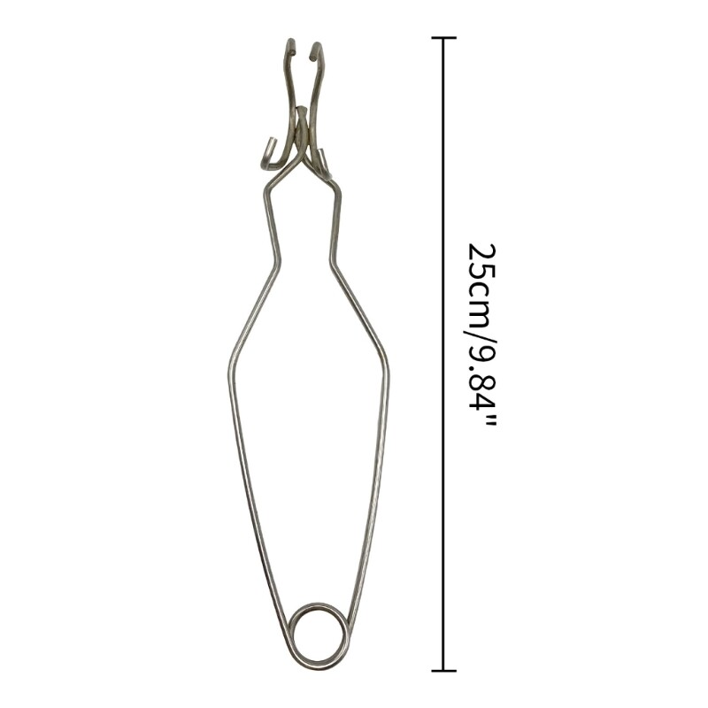 Schmelztiegel Zange Mit Drahtgriff - Halterung Für Keramikschmelztiegel Bis 250g