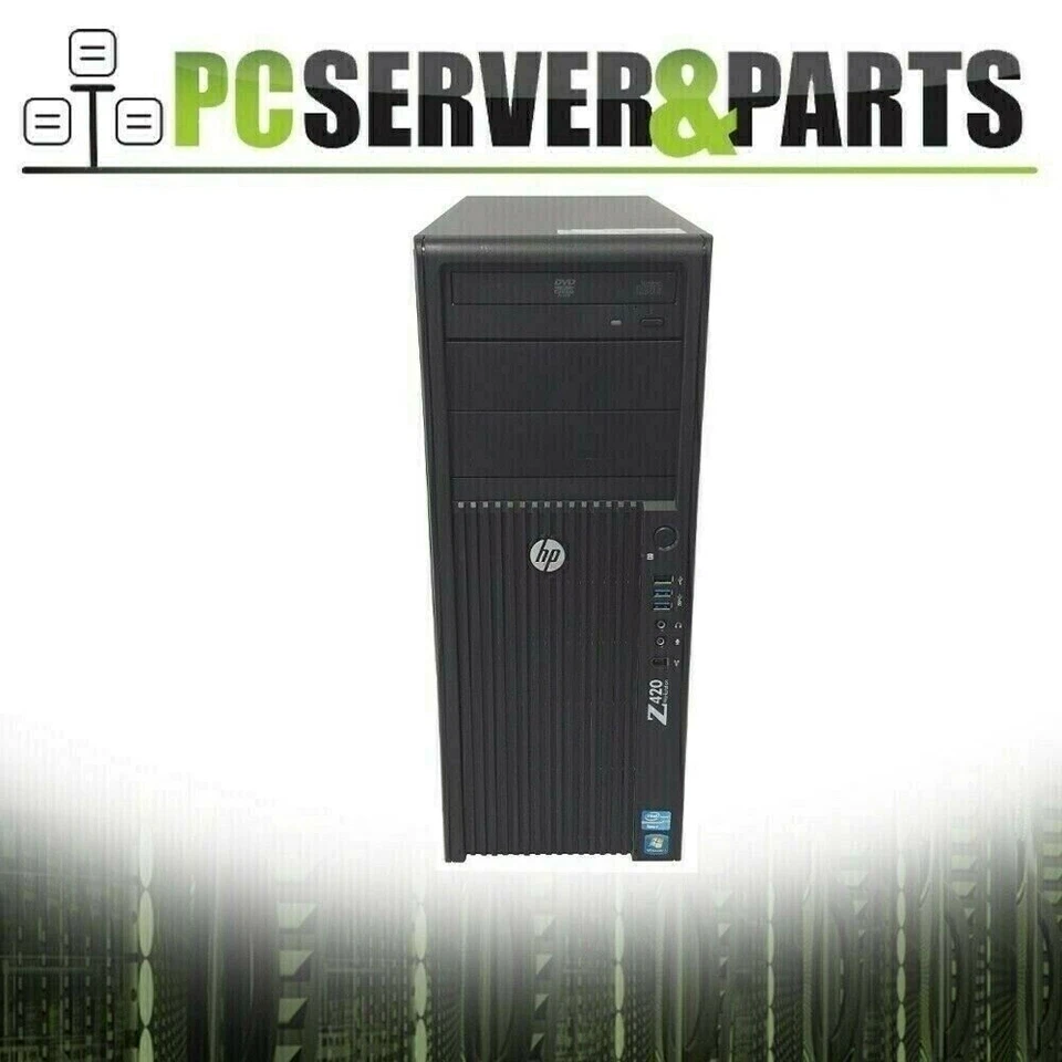 HP Z420 PC 6-Core 3.50GHz E5-1650 v2 Windows 10 Pro Wholesale Custom To Order - Image 2 of 4