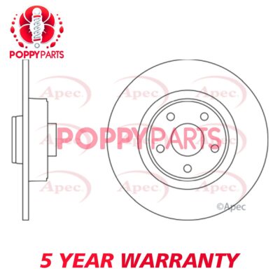 Fits Renault Espace 2002-2012 Vel Satis 2002-2006 GCP Rear Brake Disc