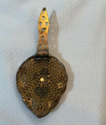 Filigree Dress Clip W/black Beads Faux Pearls  — photo 3