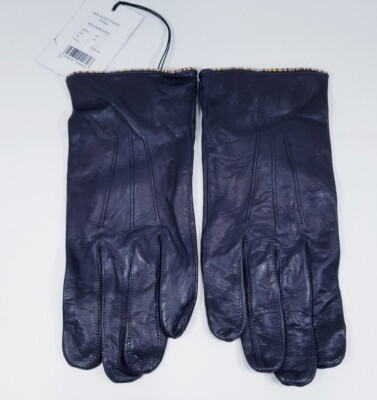 paul smith swirl leather gloves