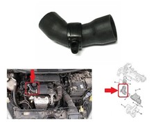 Intercooler Turbo Hose For Citroen C1 C2 C3 Peugeot 107 206 1007 1.4 Hdi 1434.45