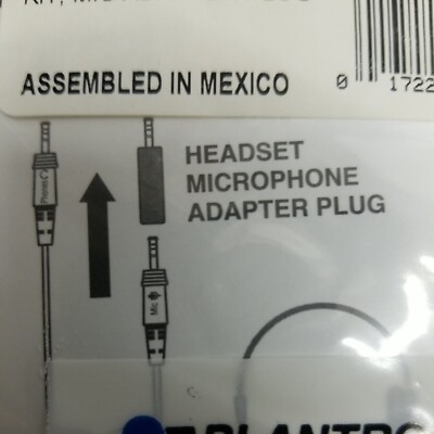 Plantronics 40931-01 kit. Mic Adapter Plug 