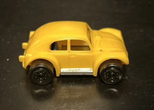 Vintage Tonka 57020-A Minor Totes Yellow VW Volkswagen Beetle Bug Toy Car