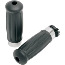 Drag Specialties Vintage Style Grips HARLEY TOURING SOFTAIL DYNA SPORTSTER