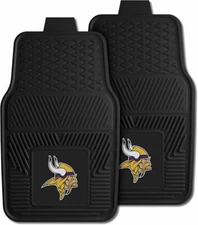 Fanmats 8775 Minnesota Vikings Heavy Duty Car Mat Set - 2 Pieces