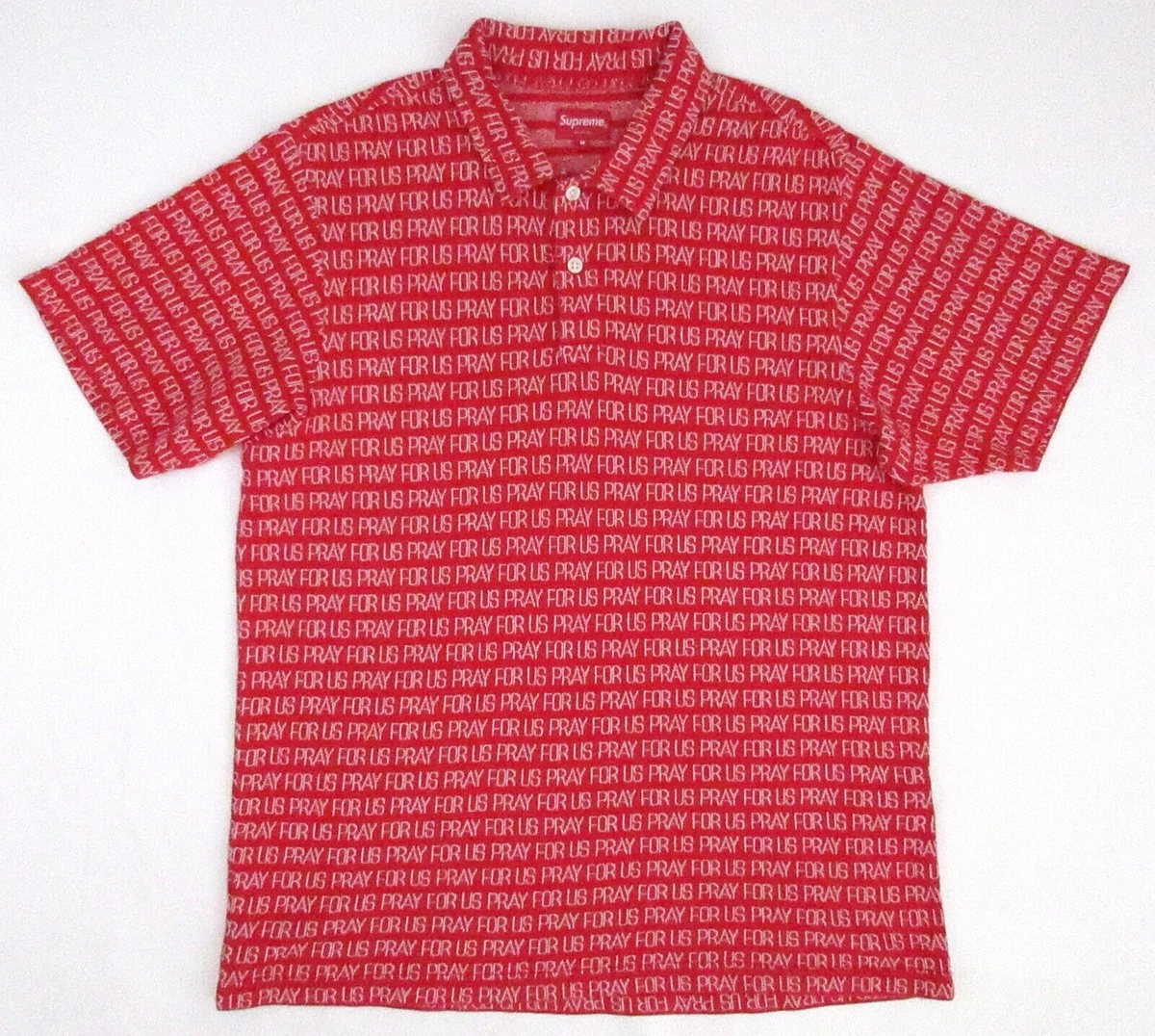 Supreme S Logo Polo Red
