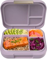 Leak-proof lunch box, reusable meal prep container, dishwasher/microwave safe