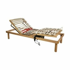 Rete Elettrica Singola Con Doghe Flessibili Letto ortopedico in legno Wimed