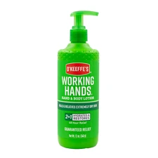 O Keeffe's Working Hands Hand and Body Lotion 12 Fl Oz Hydrates Dry Skin