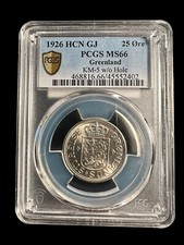 PCGS 认证MS 66 分级丹麦的硬币| eBay