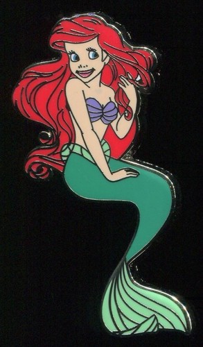 dlp dlrp paris the little mermaid booster ariel twirling hair