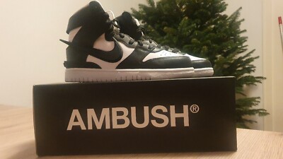 Nike Dunk High x Ambush Black & White