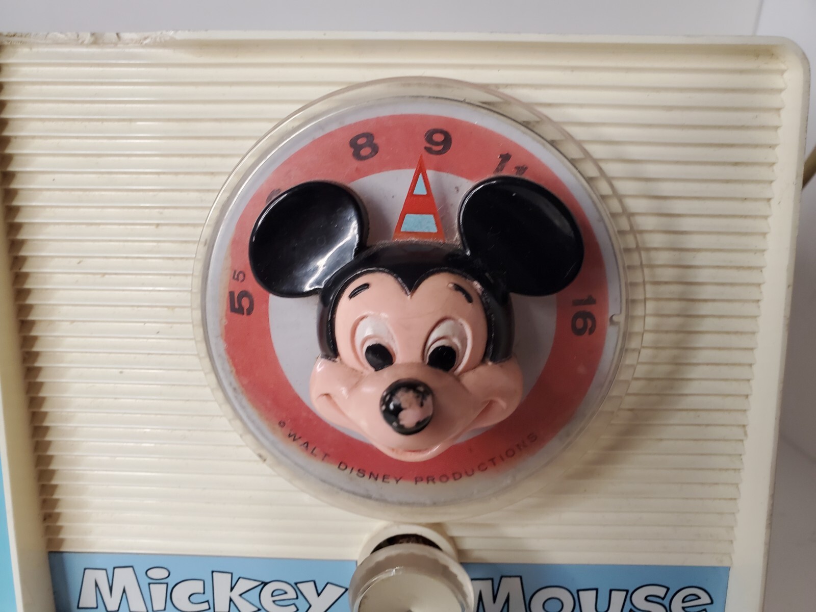 Vintage General Electric Mickey Mouse Clock Radio AM Working! eBay