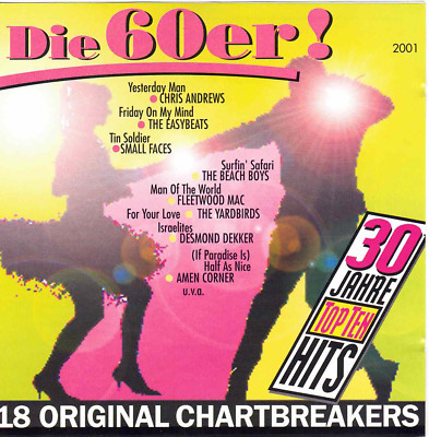 Various CD - Die 60er! - 18 Tracks - 2001