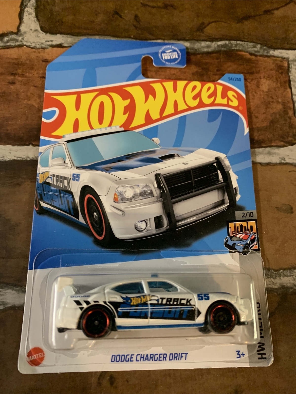 Hot Wheels Dodge Charger Drift White #54 54/250 - 2023 HW Metro 2/10. NIP