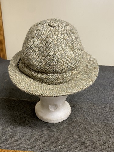 VTG Original Christy's Of London 100% Wool Trilby Mens Hat Sherlock Holmes Cap - Picture 3 of 8