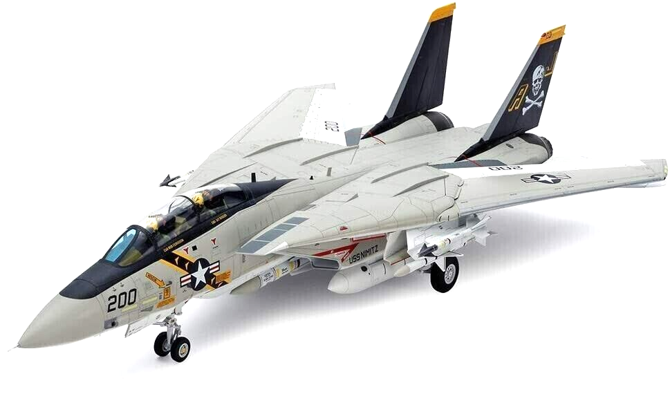 TAMIYA 61114 Aircraft Kit U.S Navy Grumman F-14A Tomcat Fighter 1