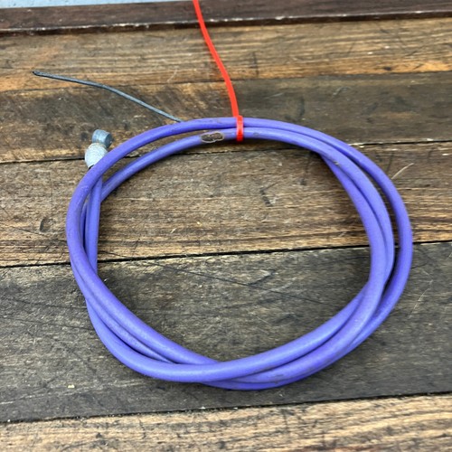 Old School BMX Freestyle Front Brake Cable Housing Purple 38" Fits Vintage BMX - Picture 6 of 8